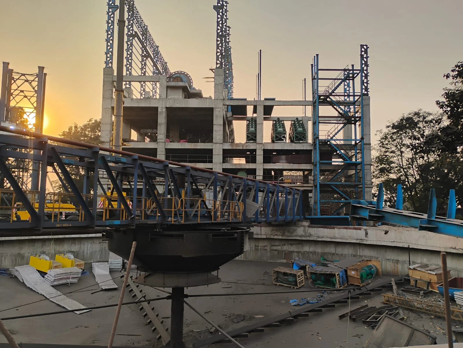 Concrete foundation work